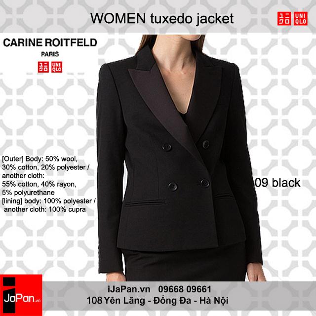 Áo vest nữ cao cấp Carine Roitfeld Paris Uniqlo