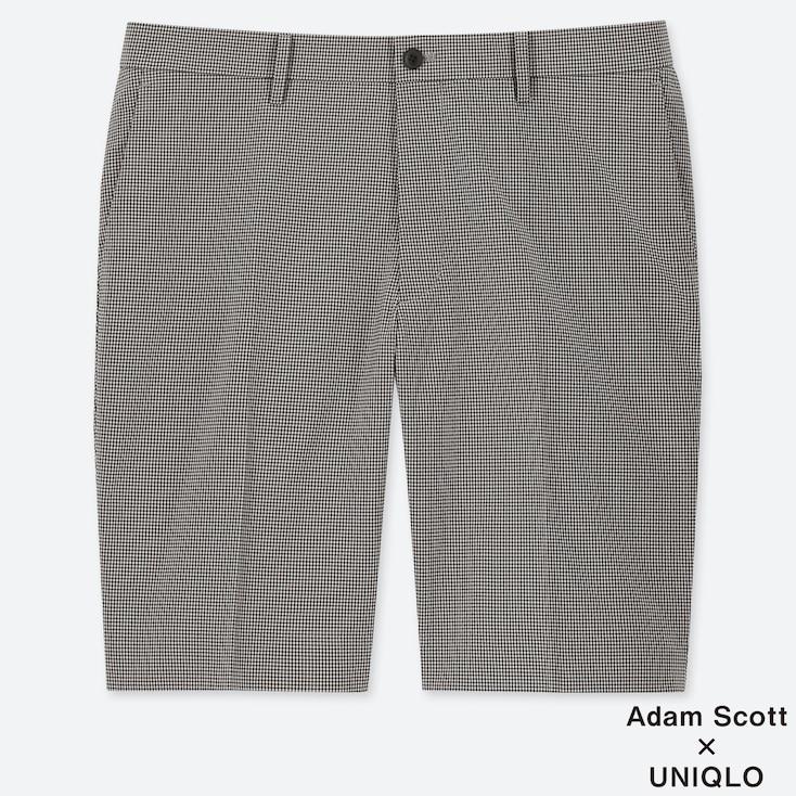Quần short Uniqlo nam Adam scott kẻ 2019 - 417855