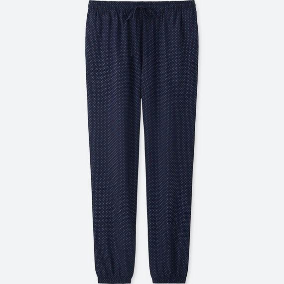 Quần lanh nữ Uniqlo Nhật chấm bi - 402595