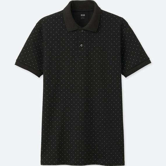 Áo phông polo Uniqlo nam chấm bi Nhật Bản - 404161