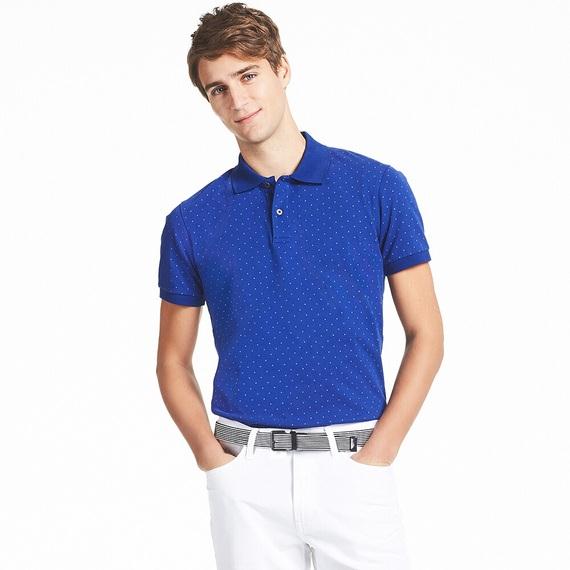 Áo phông polo Uniqlo nam chấm bi Nhật Bản - 404161