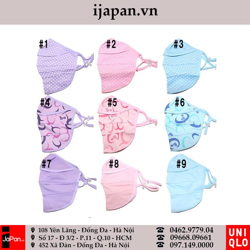 Khẩu trang chống nắng chống UV Nhật Bản