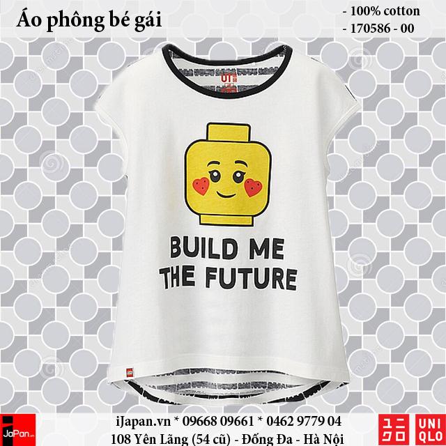 Áo phông bé gái Uniqlo Lego