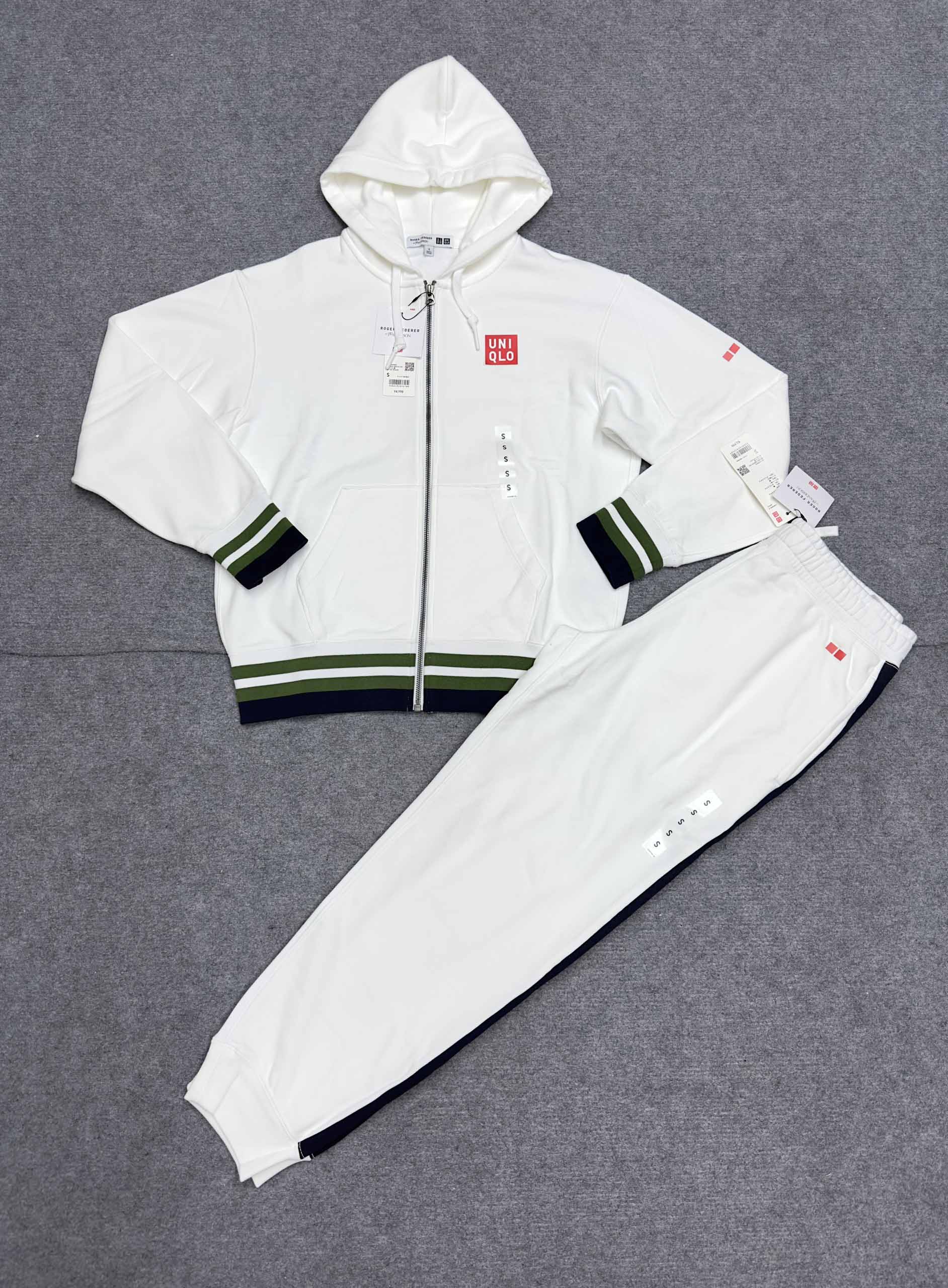 Bộ quần áo nỉ tennis Uniqlo Federer 2023 - 465864
