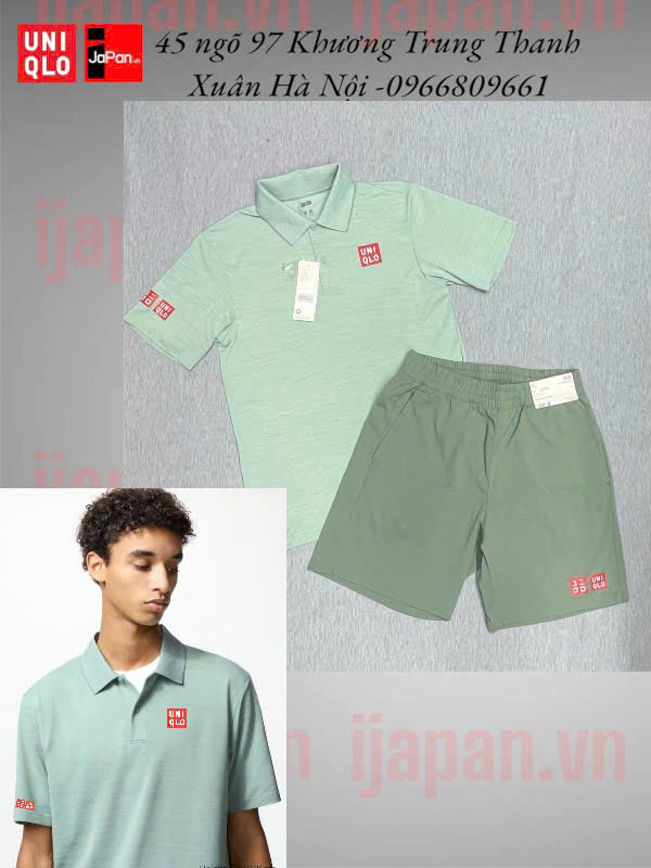 Áo thể thao golf tennis, pickleball chính hãng Uniqlo 2025-475373