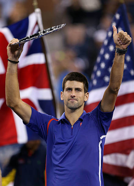 Áo thể thao tennis Uniqlo Djokovic Us open 2012 - 075123