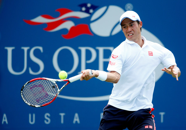 Áo tennis Uniqlo Nishikori Us open 2014 - 164819