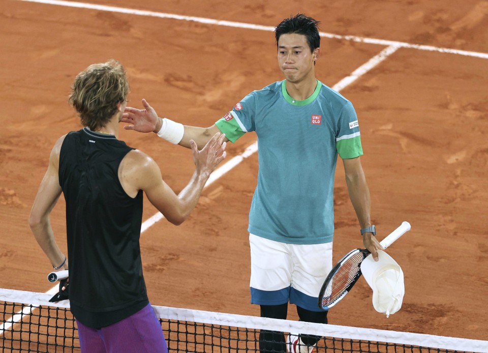 Bộ quần áo thể thao tennis, pickleball chính hãng Uniqlo Nishikori Roland Garros 2021 - 438271 - M likenew