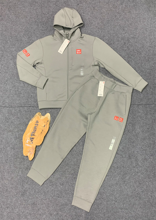 Bộ quần áo nỉ thể thao tennis, pickleball chính hãng Uniqlo nam Ultra Stretch - 451645