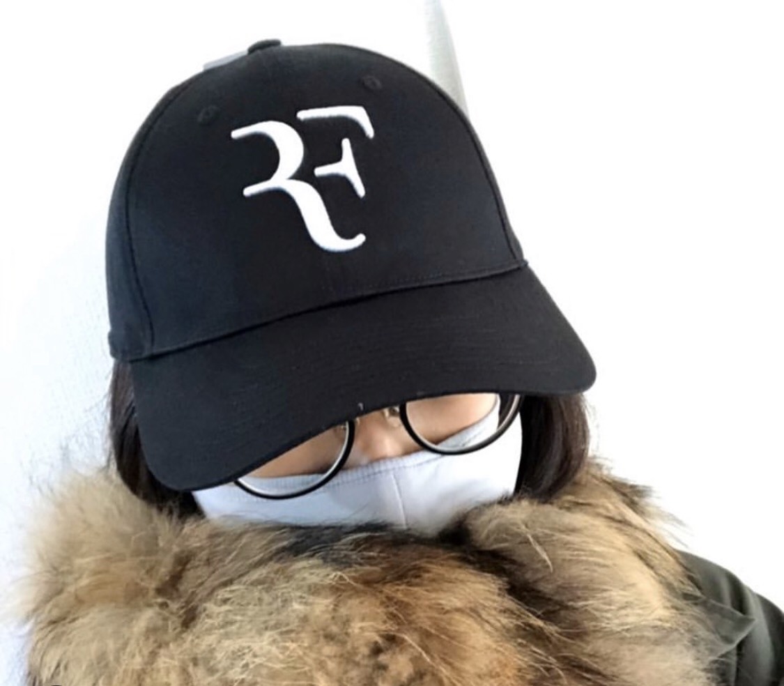 Mũ lưỡi trai Uniqlo Roger Federer bản Logo huyền thoại - 437201