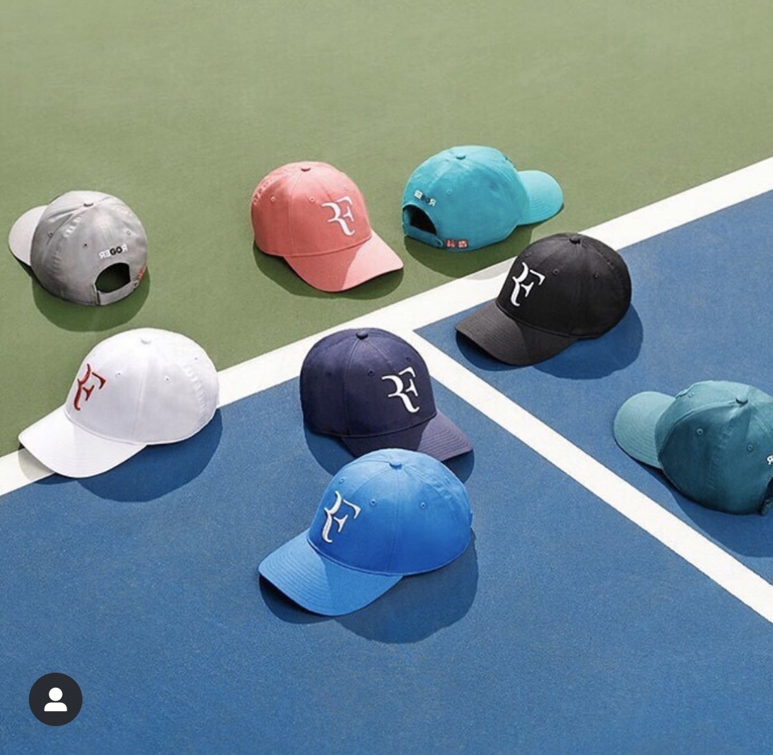Mũ lưỡi trai Uniqlo Roger Federer bản Logo huyền thoại - 437201