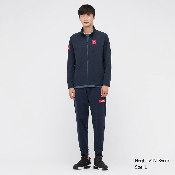 Bộ quần áo thể thao chất nỉ Uniqlo chính hãng - 445177