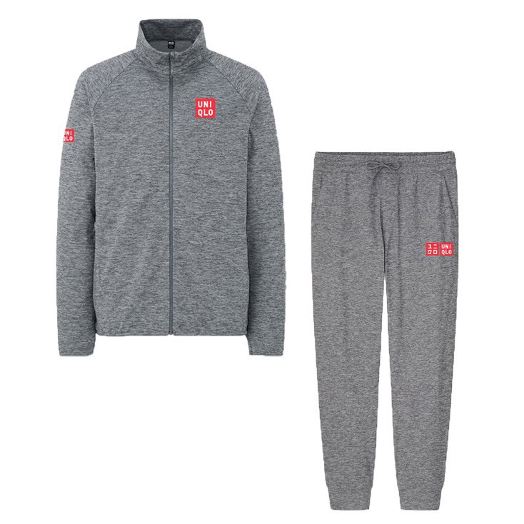 Bộ quần áo thể thao chất nỉ Uniqlo chính hãng - 445177