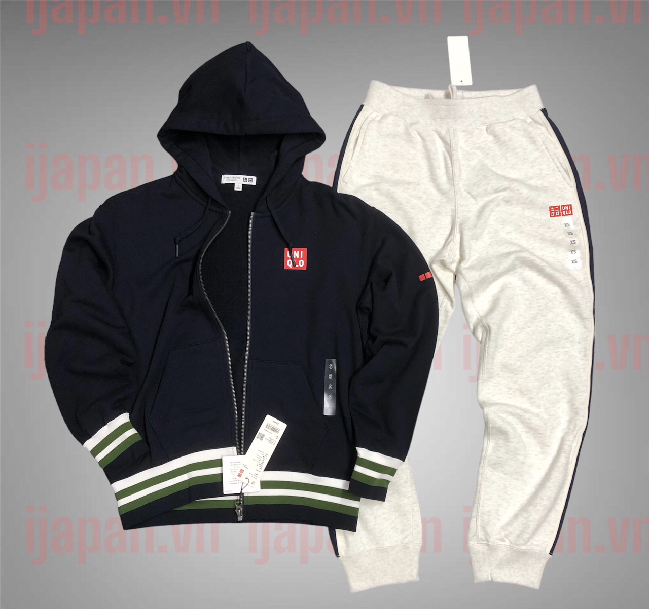 Bộ quần áo nỉ tennis Uniqlo Federer 2023 - 465864