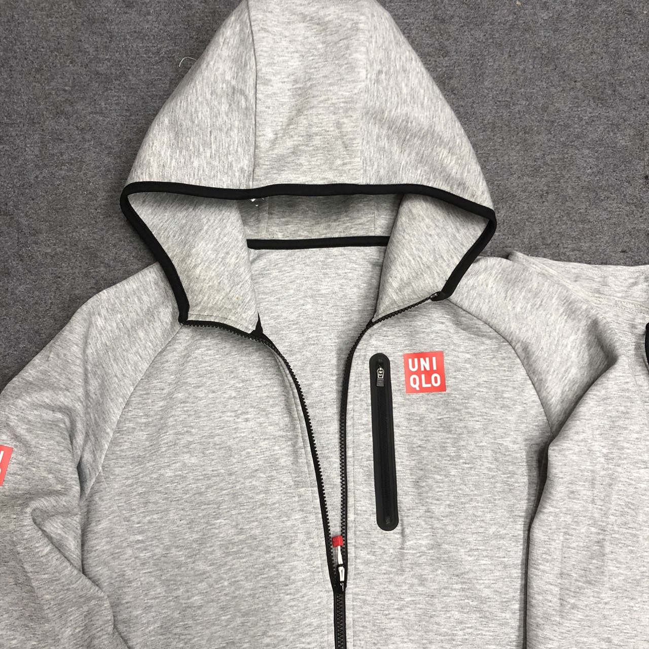 Bộ nỉ thể thao tennis chính hãng Uniqlo Nishikori likenew -L