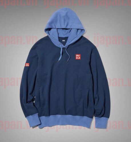 Áo nỉ thể thao tennis, pickleball chính hãng Uniqlocó mũ chui đầu - 453613