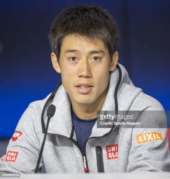 Bộ nỉ thể thao tennis chính hãng Uniqlo Nishikori likenew -L