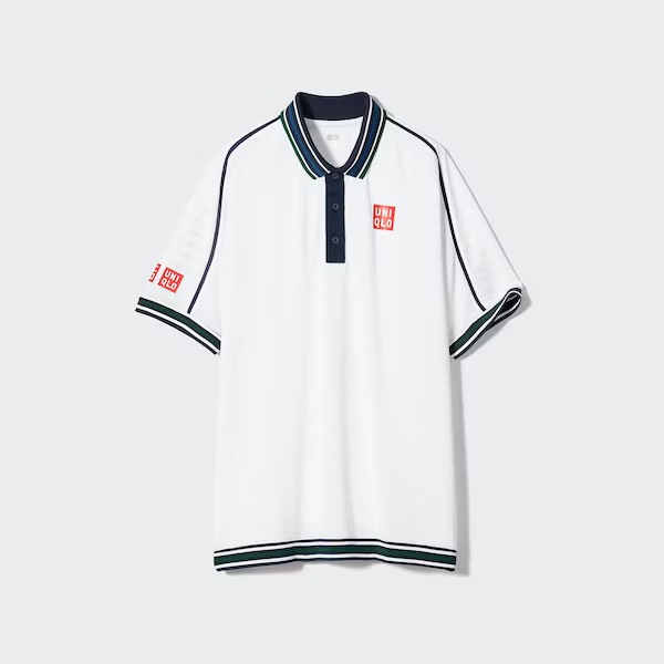 Áo thể thao tennis Uniqlo Nishikori 2024 - 461836