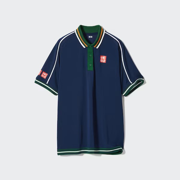 Áo thể thao tennis Uniqlo Nishikori 2024 - 461836