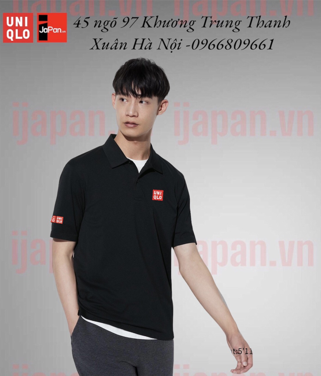 Bộ quần áo thể thao tennis, pickleball chính hãng Uniqlo 465197-465207