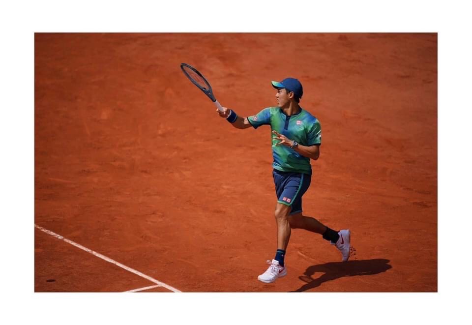 Bộ quần áo thể thao tennis, pickleball chính hãng Uniqlo Nishikori Pháp mở rộng 2024 - 461638-461639