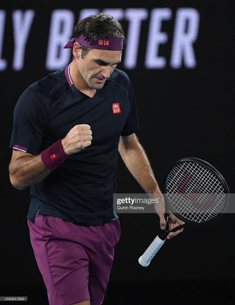Bộ tennis Uniqlo Roger Federer Australian open 2020 Likenew Size S (A)