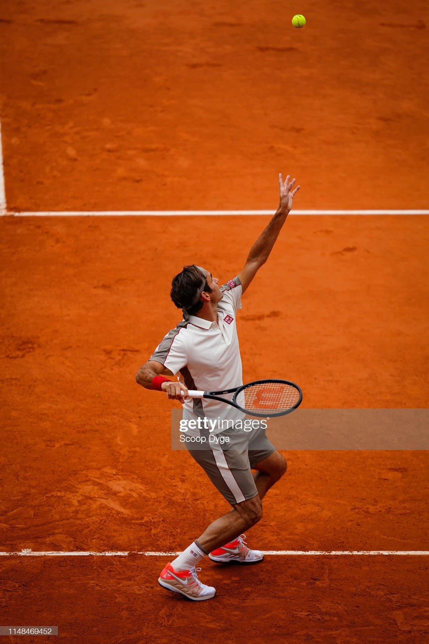 Bộ tennis Uniqlo Roger Federer 2019 likenew size M