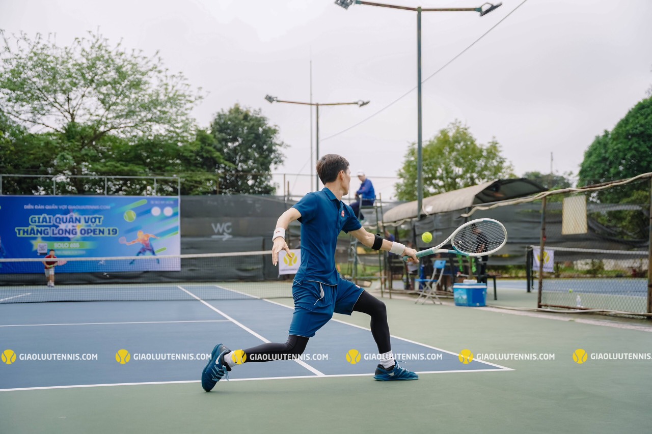 Bộ quần áo thể thao tennis, pickleball, gofl chính hãng Uniqlo Úc Open Tennis 2019 màu xanh- 417794