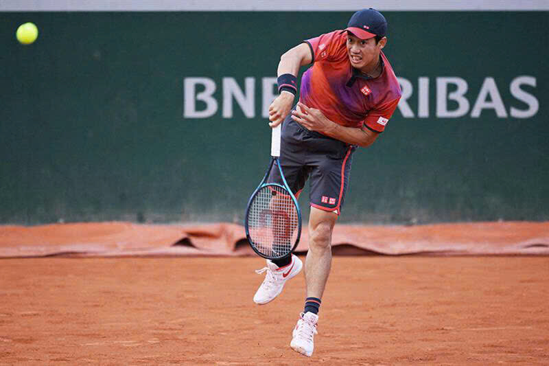 Bộ quần áo thể thao tennis, pickleball chính hãng Uniqlo Nishikori Pháp mở rộng 2024 - 461638-461639 - M likenew