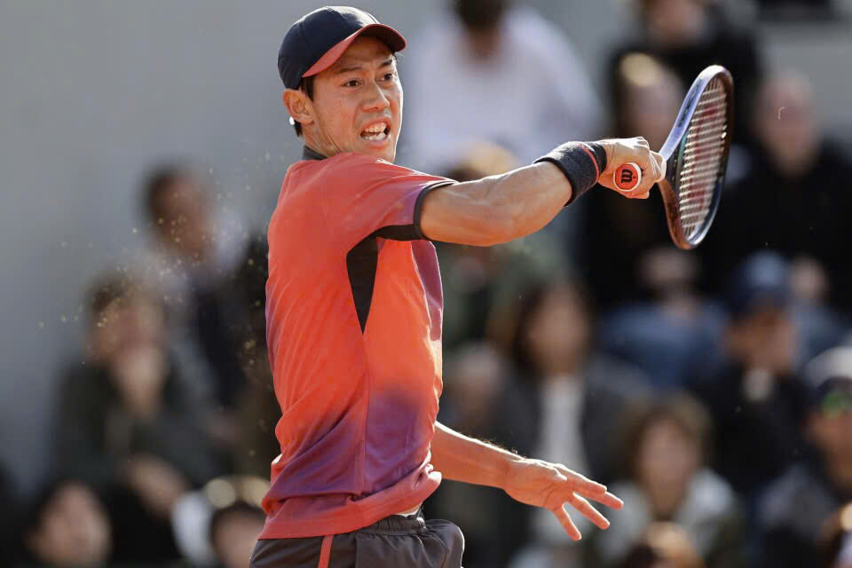 Bộ quần áo thể thao tennis, pickleball chính hãng Uniqlo Nishikori Pháp mở rộng 2024 - 461638-461639 - M likenew