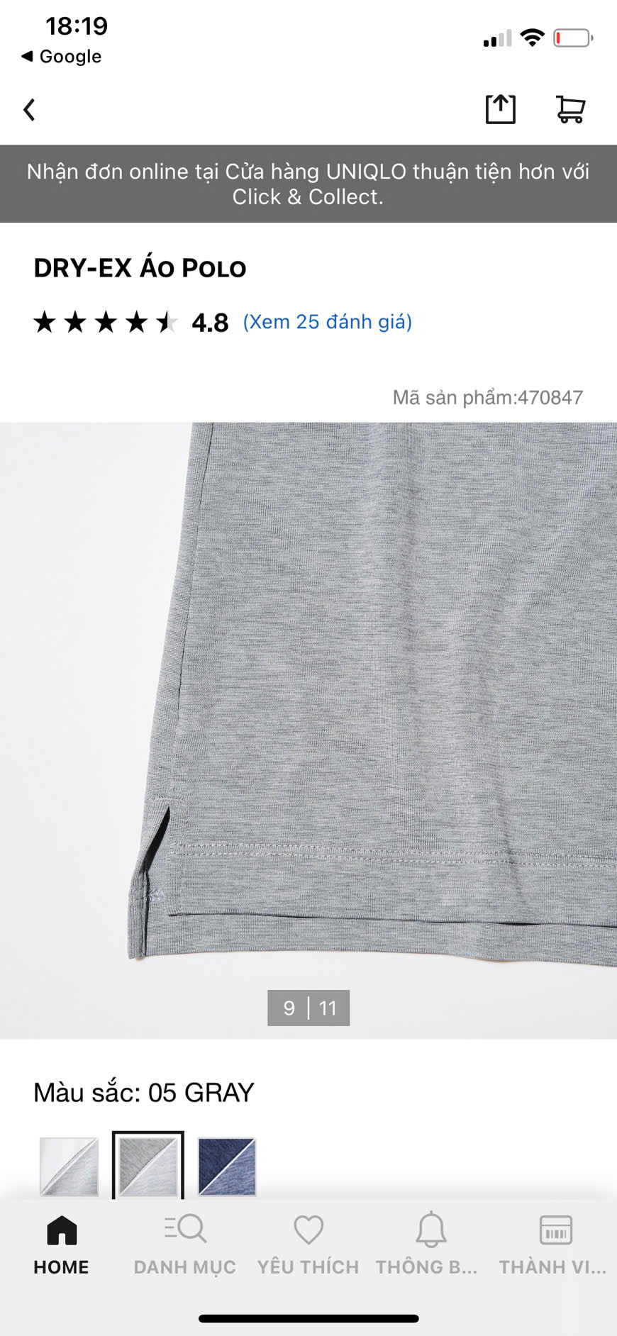 ÁO DRY-EX thể thao tennis, pickleball chính hãng UniqIo ROGER FEDERER BY JW ANDERSON -470847