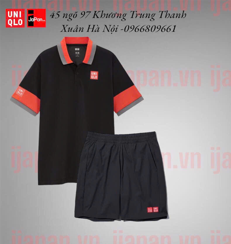 Bộ quần áo thể thao tennis, pickleball chính hãng Uniqlo Kei Nishikori Australian open - Úc mở rộng 2021 - 427074