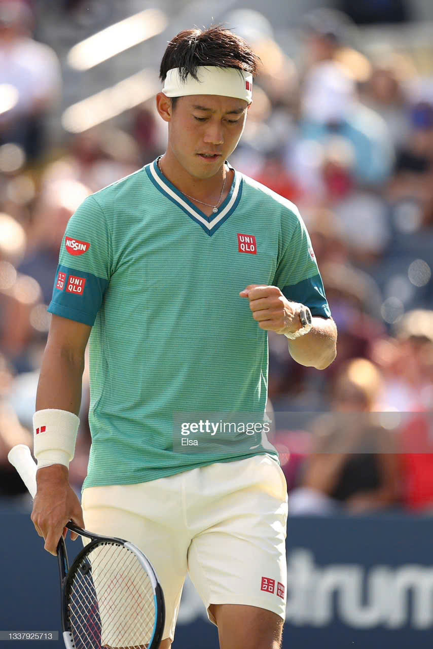Aó thể thao tennis ,pickleball Uniqlo Nishikori Us open 2021 - 438270