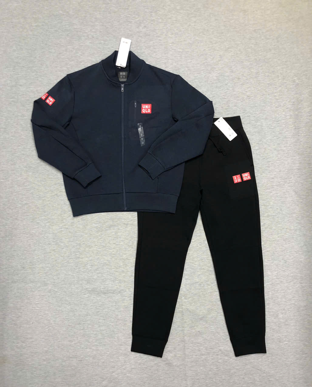 Áo nỉ thể thao tennis, pickleball chính hãng Uniqlo nam Ultra Stretch - 472174-69