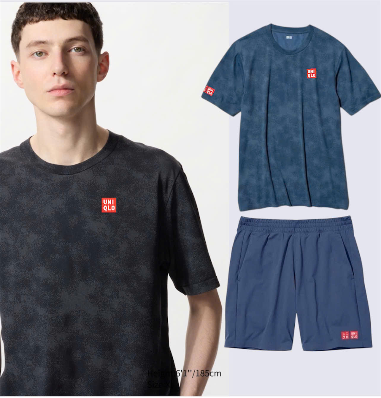 Bộ quần áo thể thao tennis, pickleball chính hãng Uniqlo 2025-476141