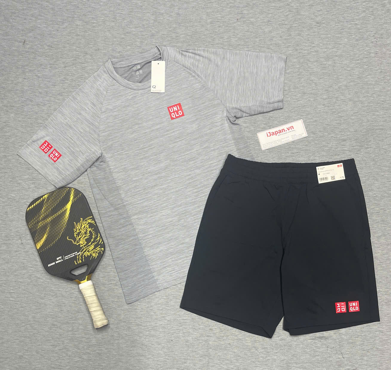 Bộ quần áo thể thao tennis, pickleball chính hãng Uniqlo 2025-475360
