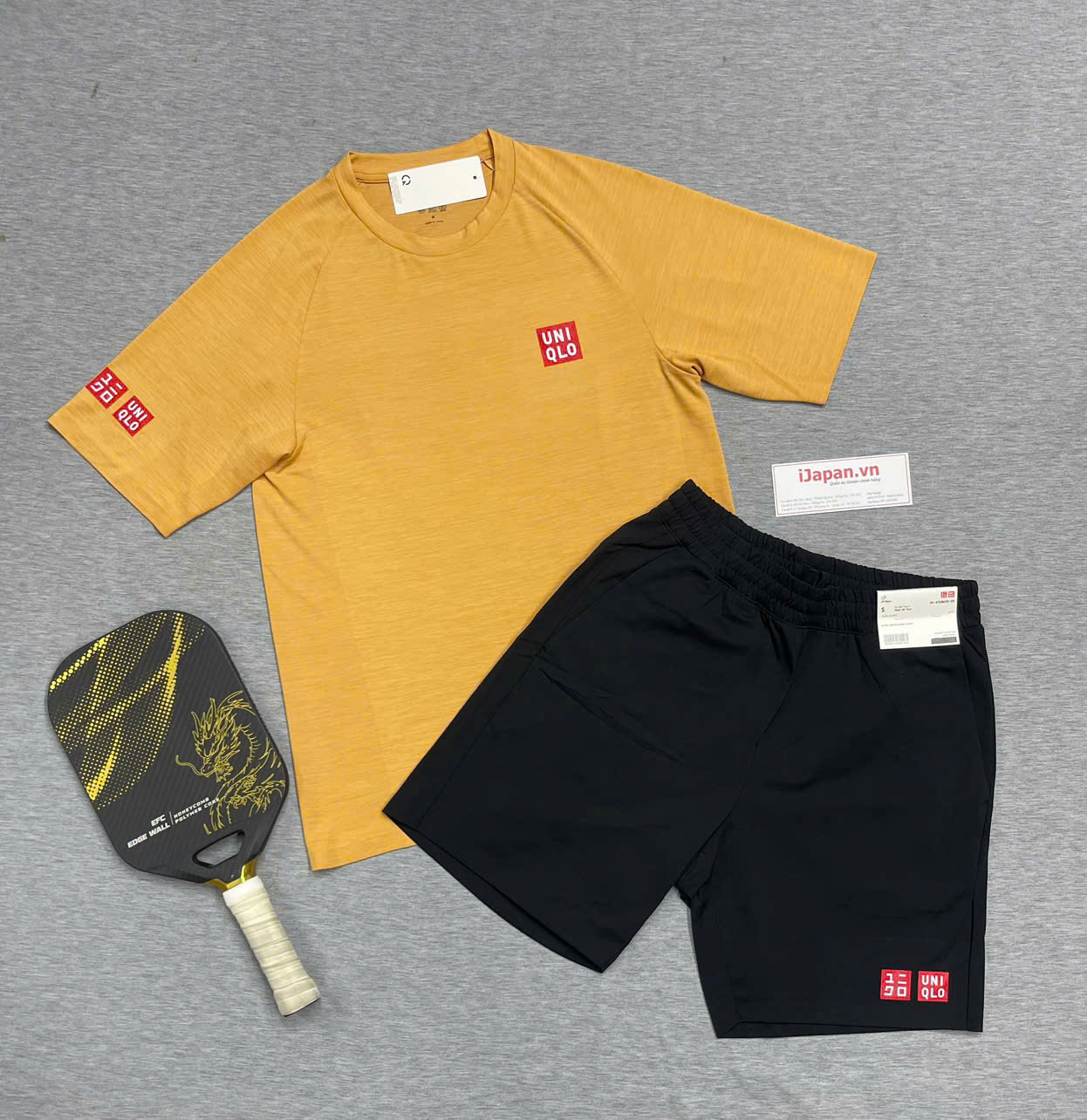Bộ quần áo thể thao tennis, pickleball chính hãng Uniqlo 2025-475360