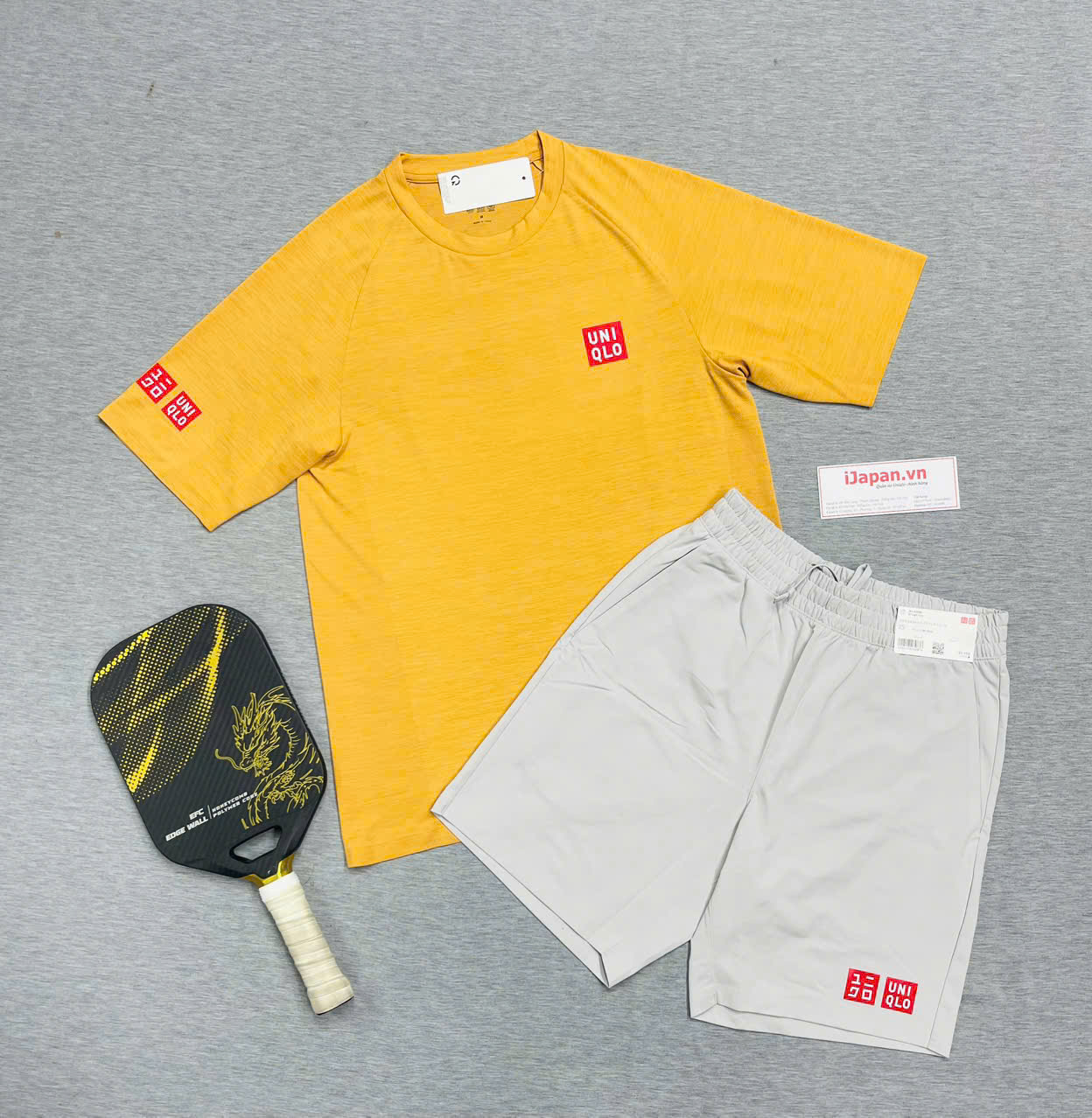 Bộ quần áo thể thao tennis, pickleball chính hãng Uniqlo 2025-475360
