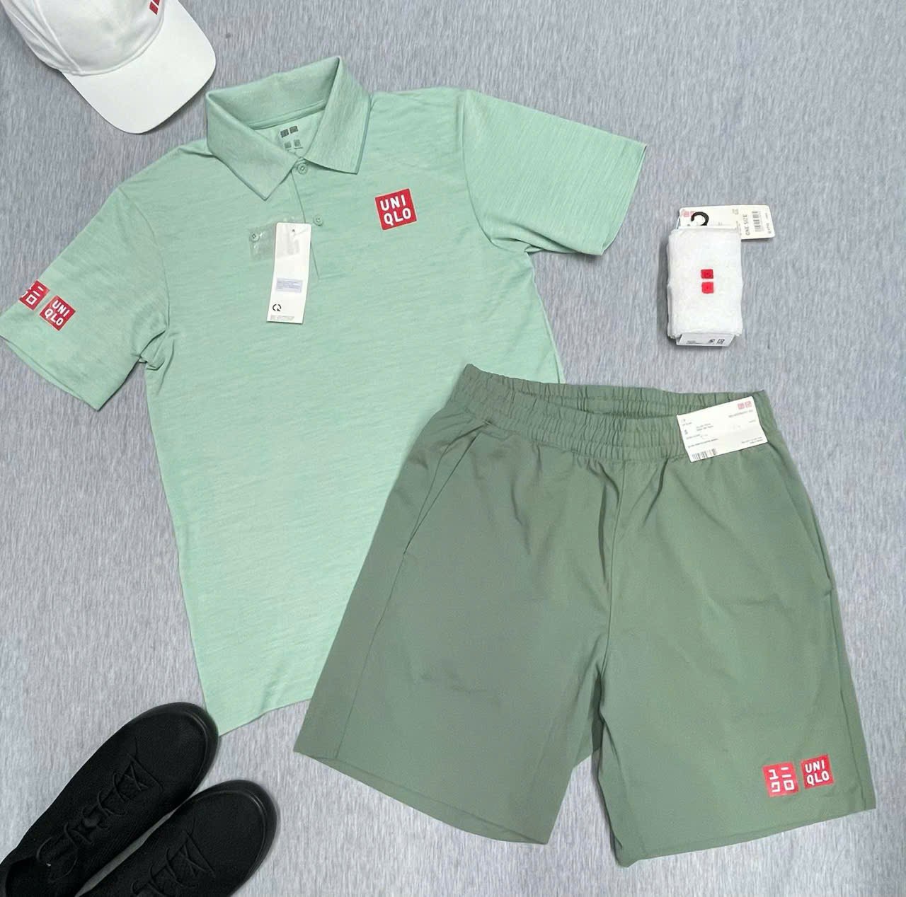 Áo thể thao golf tennis, pickleball chính hãng Uniqlo 2025-475373