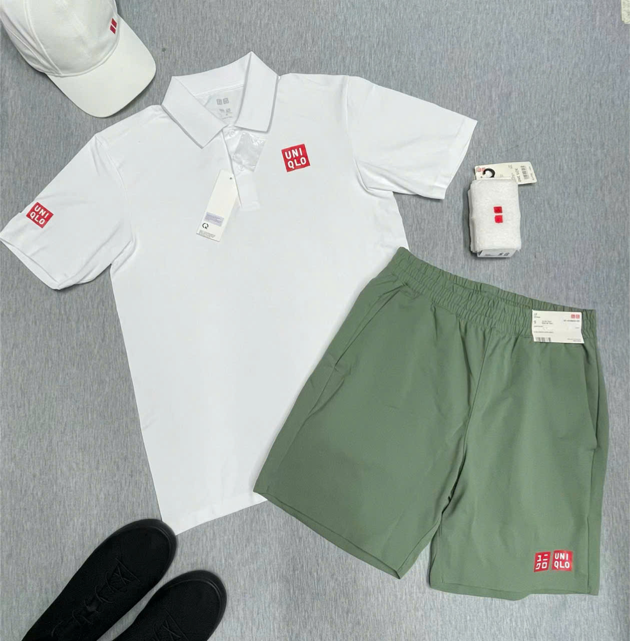 Áo thể thao golf tennis, pickleball chính hãng Uniqlo 2025-475373