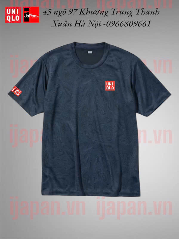 Aó thể thao tennis, pickleball DRY-EX Áo Thun Cổ Tròn chính hãng uniqIo-467543