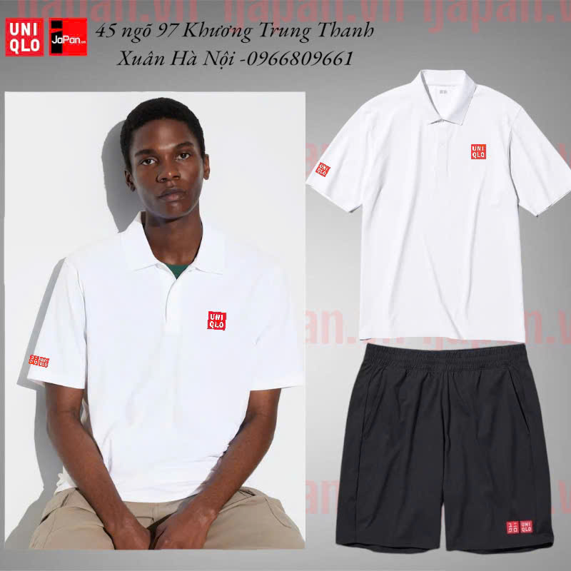 Bộ quần áo thể thao golf tennis, pickleball chính hãng Uniqlo 2025-465197