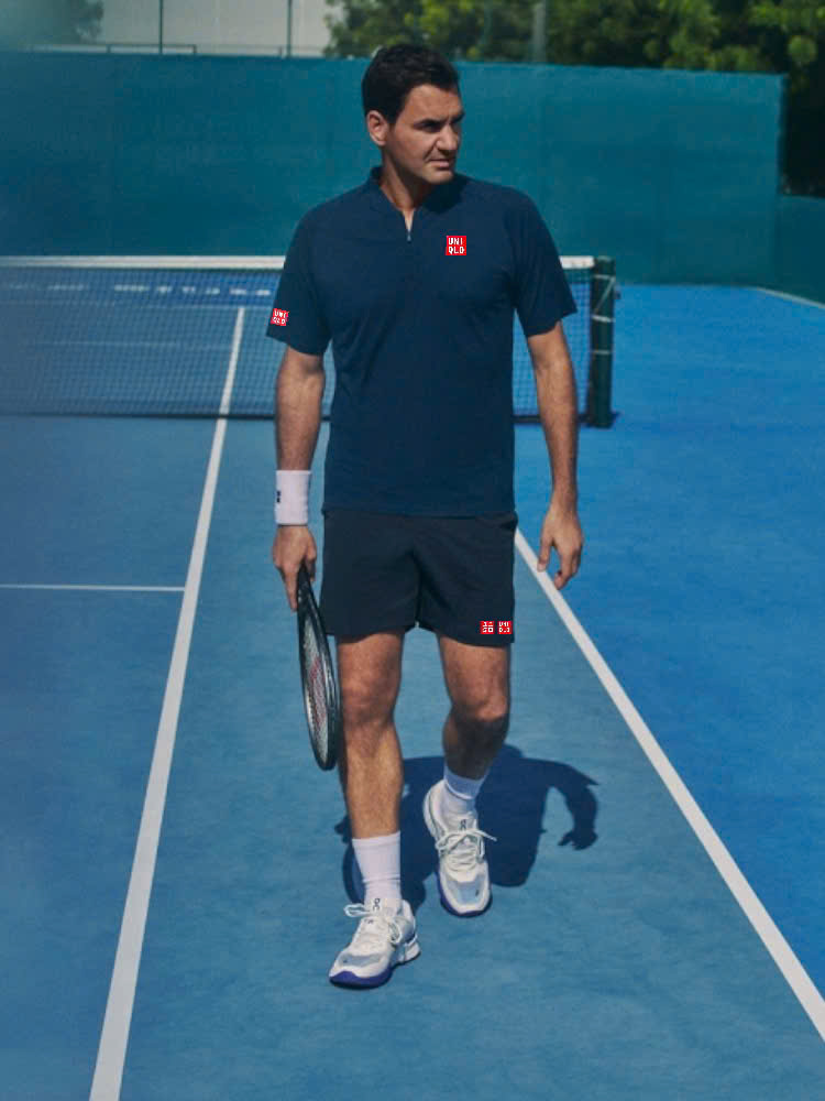 Bộ quần áo thể thao tennis, pickleball chính hãng Uniqlo 2025-475766-478987