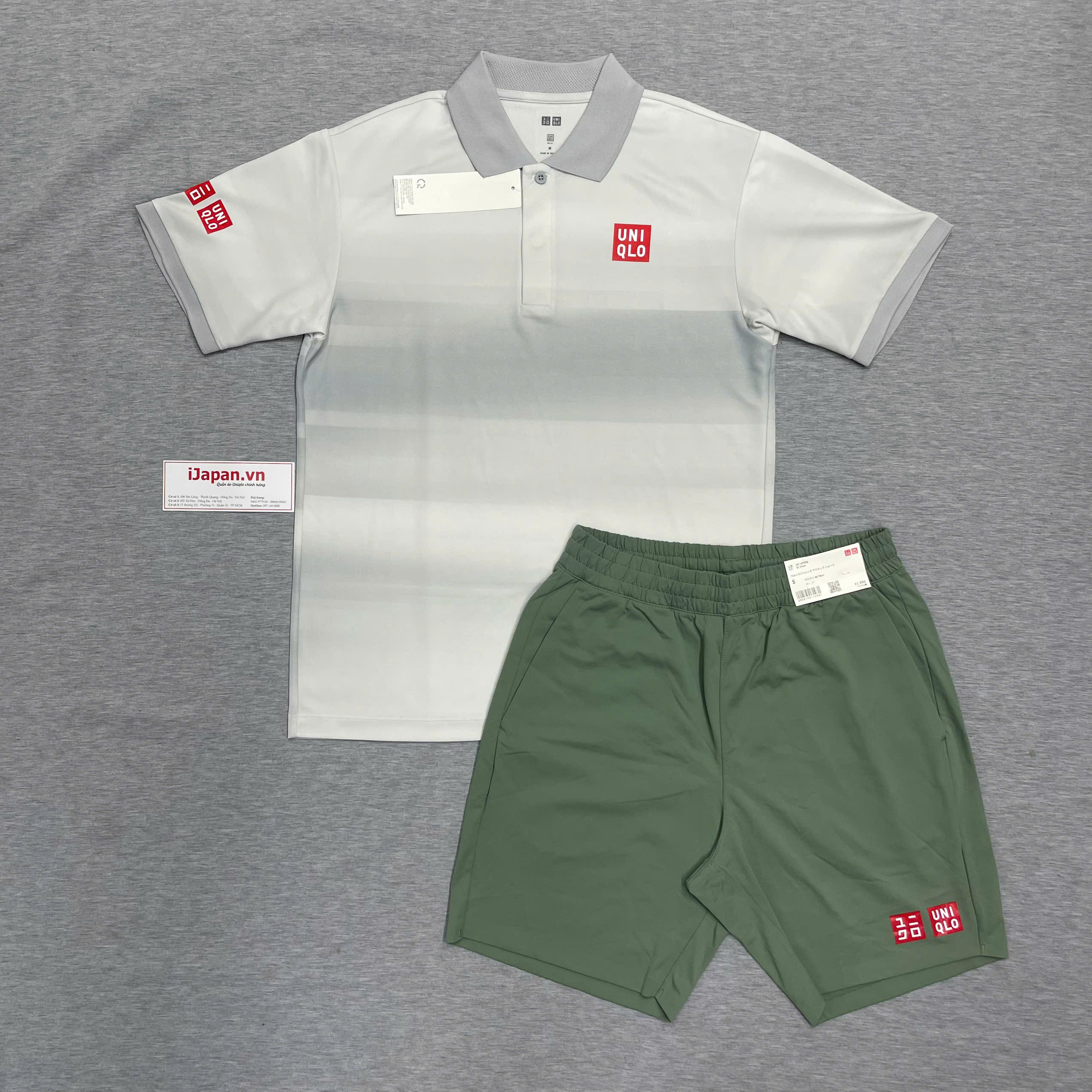 Bộ quần Áo thể thao tennis, pickleball chính hãng Uniqlo 2025-475374