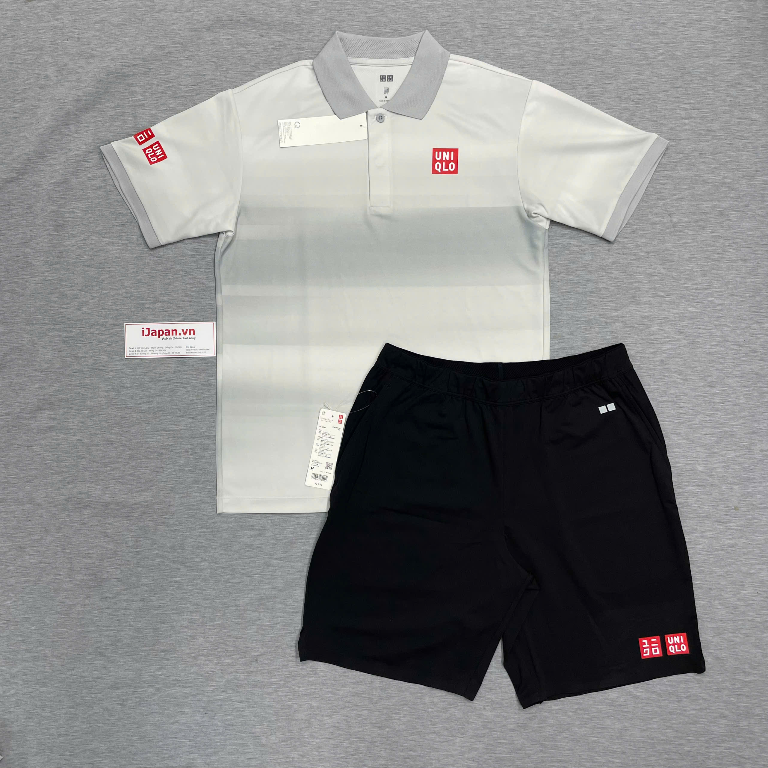 Bộ quần Áo thể thao tennis, pickleball chính hãng Uniqlo 2025-475374