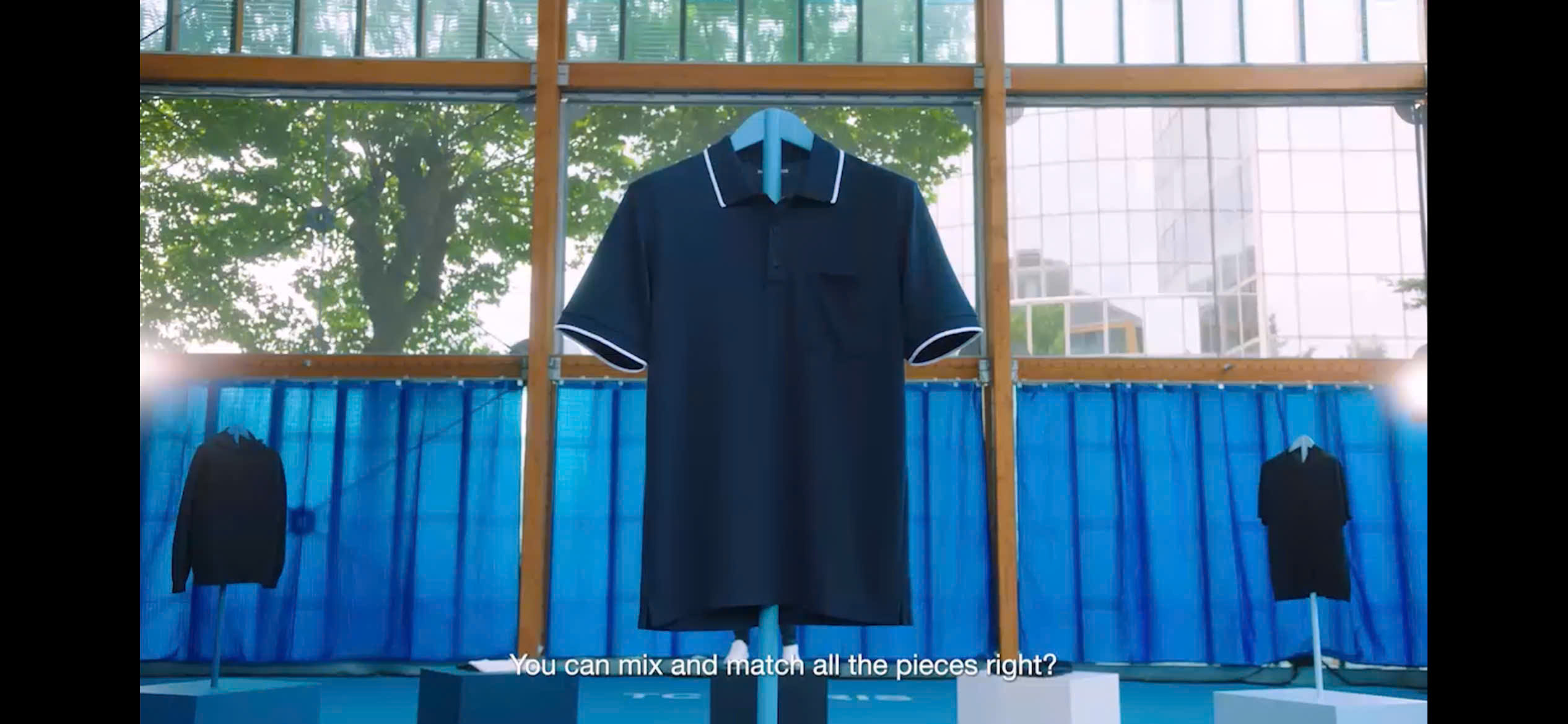 Bộ quần áo polo, chính hãng UniqIo Roger Federer Collection -478985