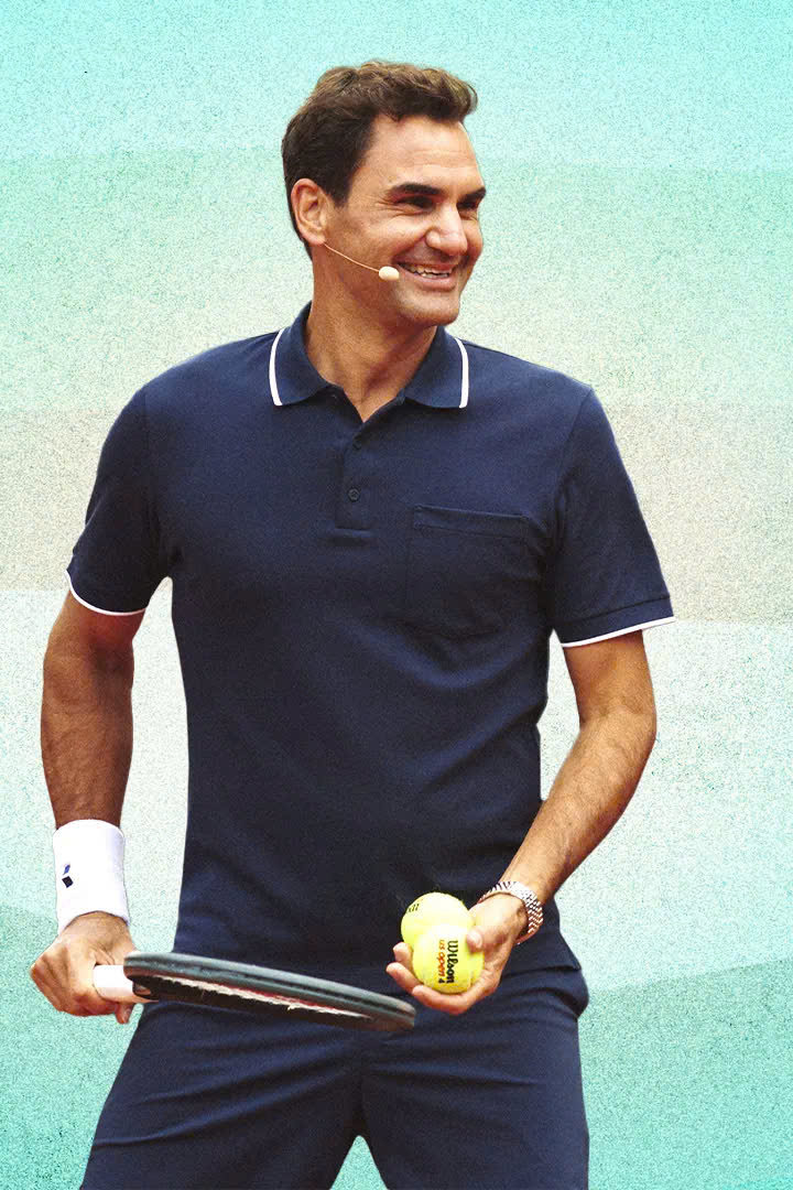Bộ quần áo polo, chính hãng UniqIo Roger Federer Collection -478985