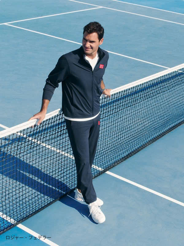 BỘ thun tricot nylon siêu co giãn, chính hãng UniqIo Roger Federer Collection 2025 -478988-478986