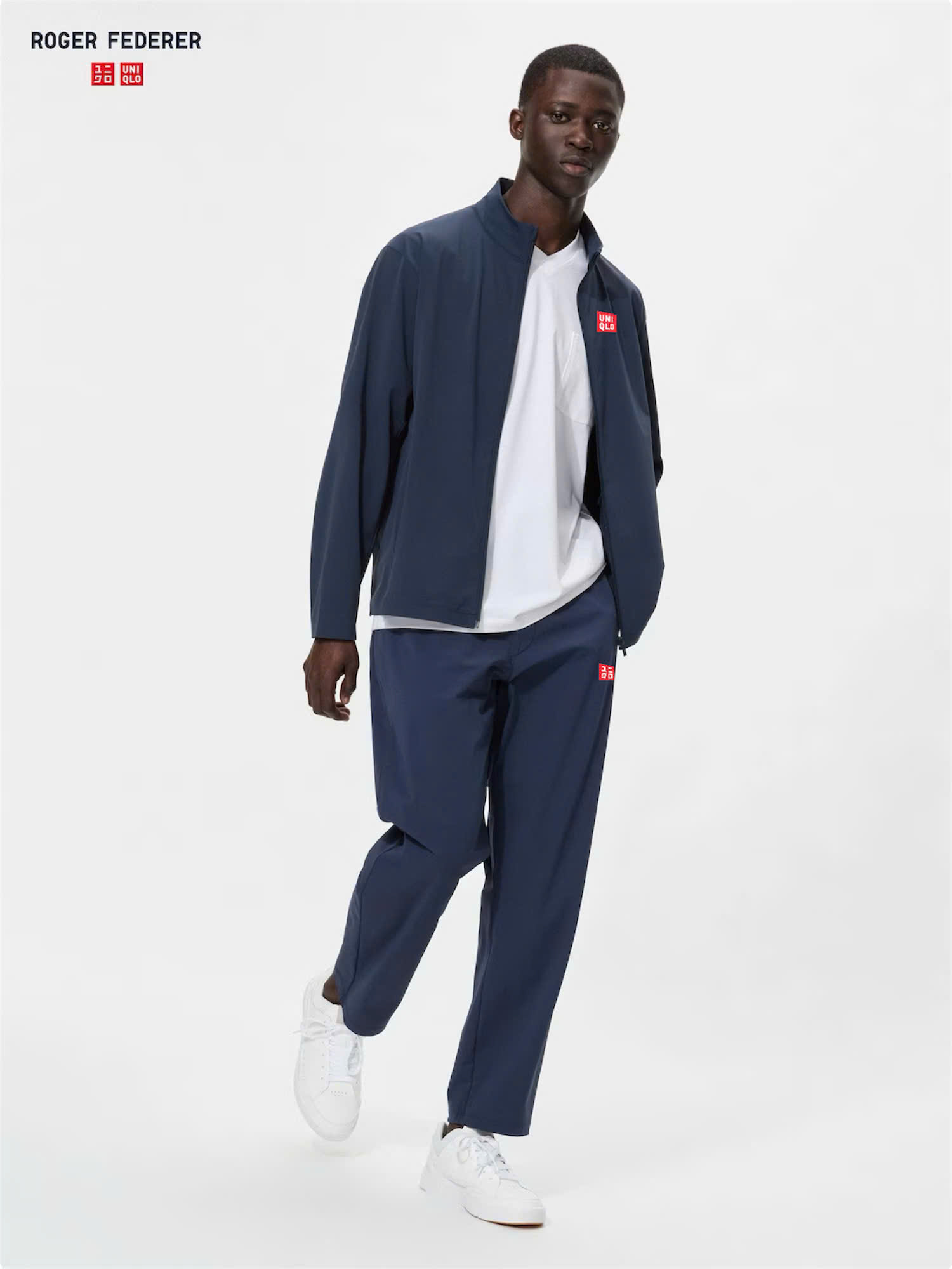 BỘ thun tricot nylon siêu co giãn, chính hãng UniqIo Roger Federer Collection 2025 -478988-478986