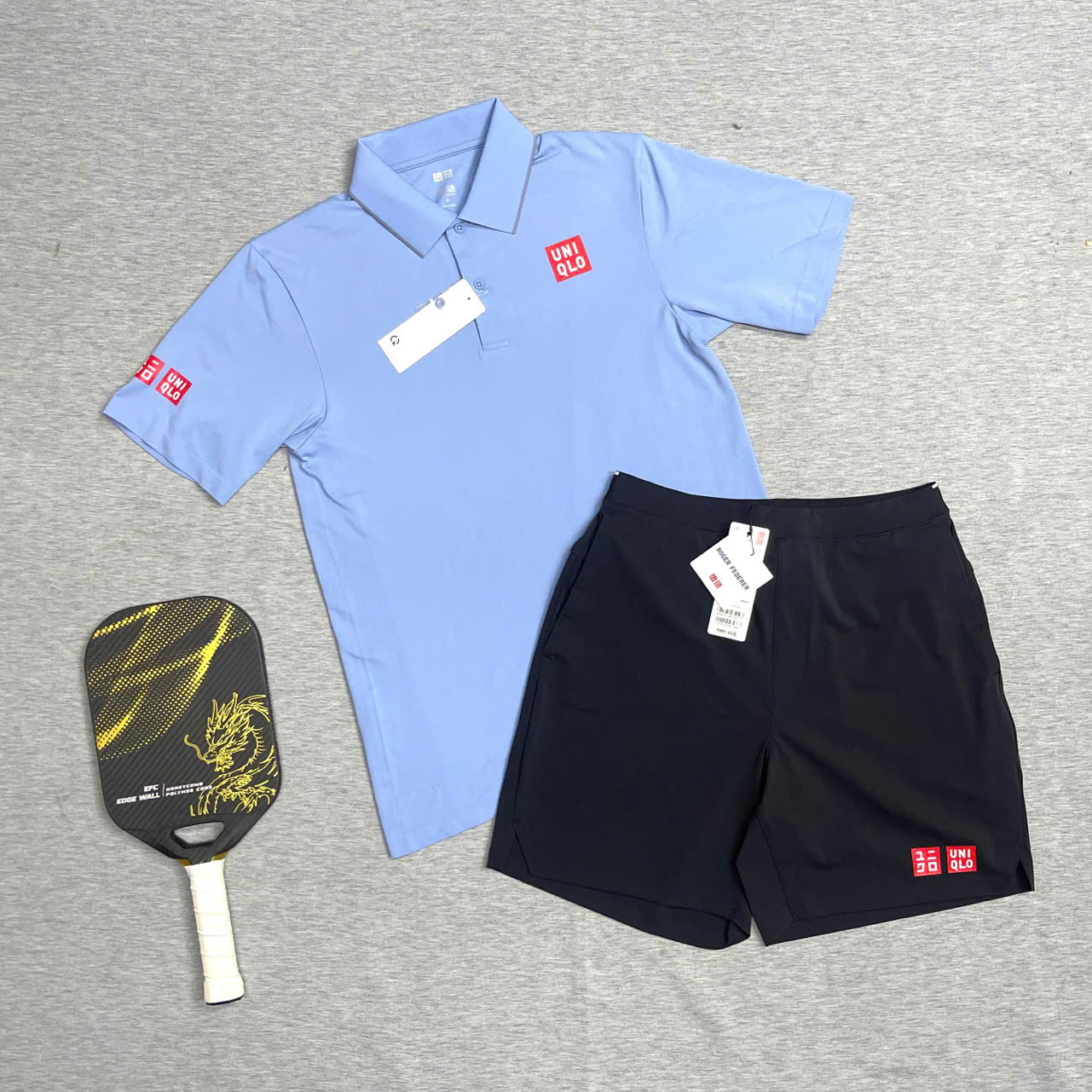 Bộ quần áo thể thao golf tennis, pickleball chính hãng Uniqlo 2025-475373